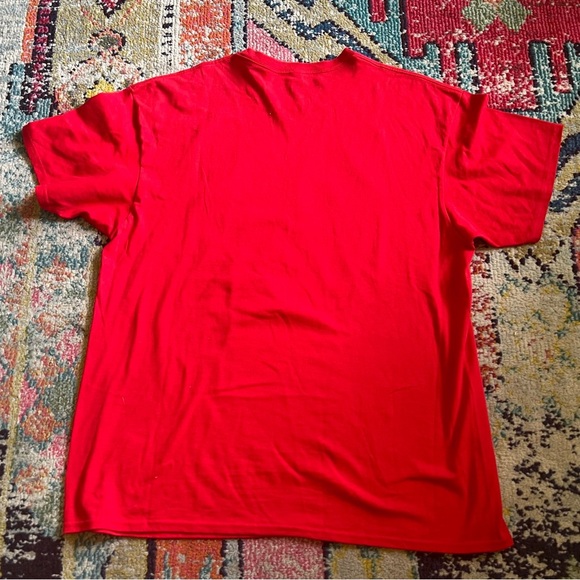 Disney T Shirt unisex XL Mickey House 4 Panels Red  License Cartoon Steamboat - Picture 2 of 5